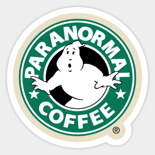 GHOSTBUSTERS COFFEE Sticker